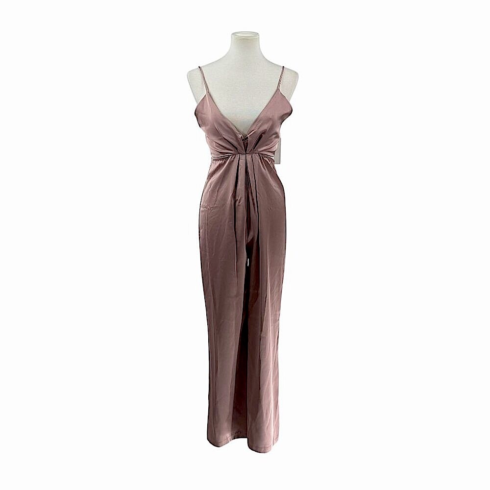 DÉLUC Womens Angland Jumpsuit Small Size In Mauve